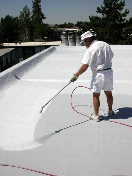 Roof coating with occult properties